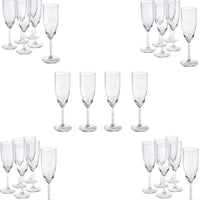 Nude - RESERVA 5.75 Oz Champagne Flute, Pack of 24 - NG67076