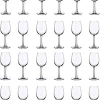 Nude - RESERVA 8.5 Oz Tall Wine Glass, Pack of 24 - NG67075