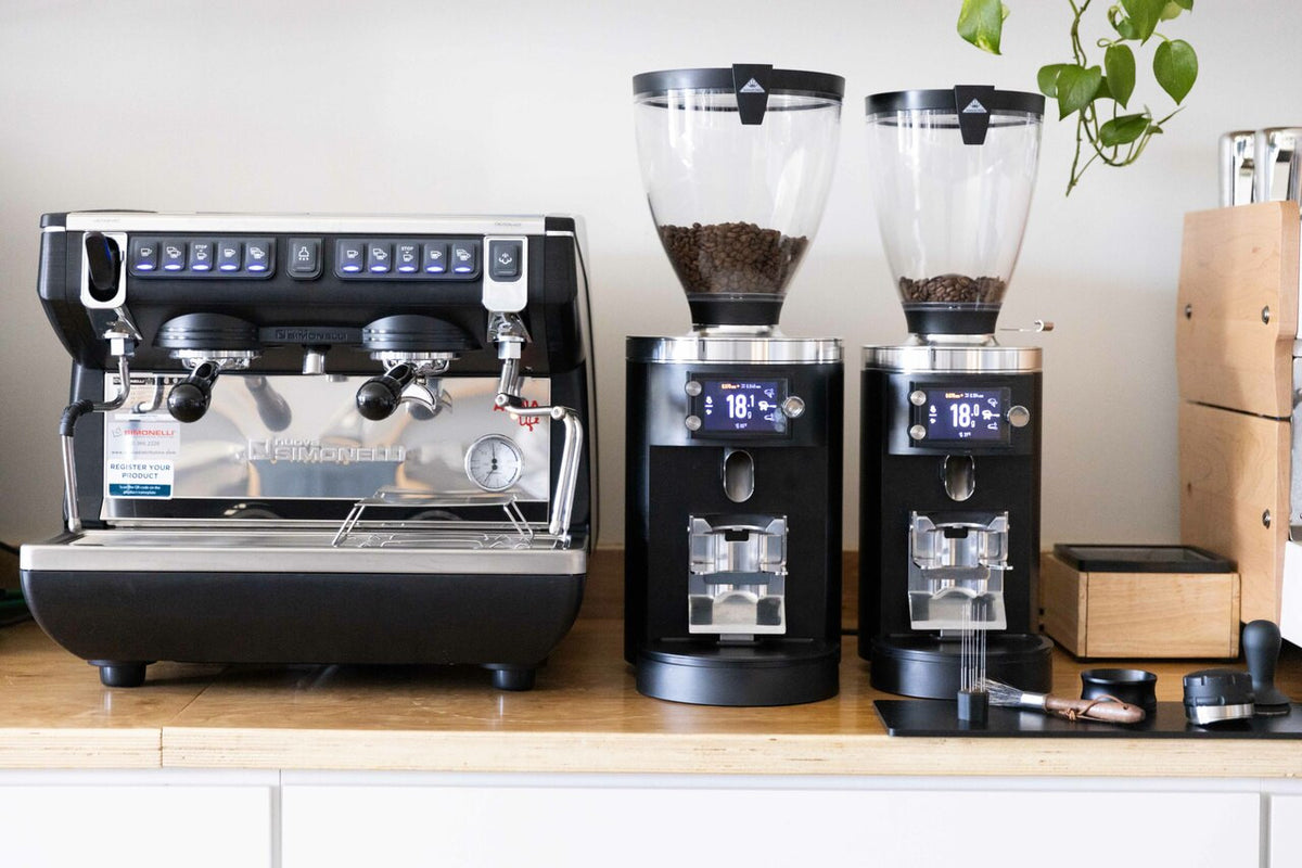 Nuova Simonelli - Appia Life Compact Volumetric 2 Group Espresso Machine with L6-30P Plug - MAPPC19VOL02ND0001