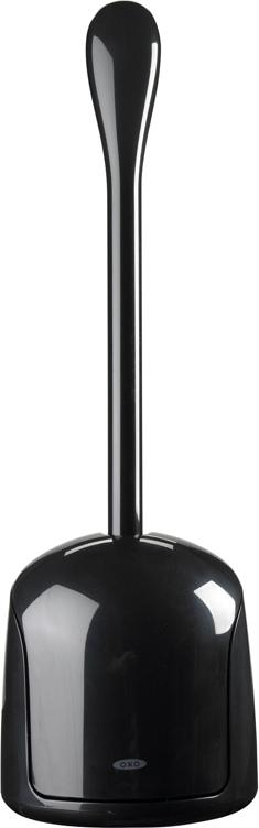 OXO - Black Compact Toilet Brush with Canister - 1349480BK
