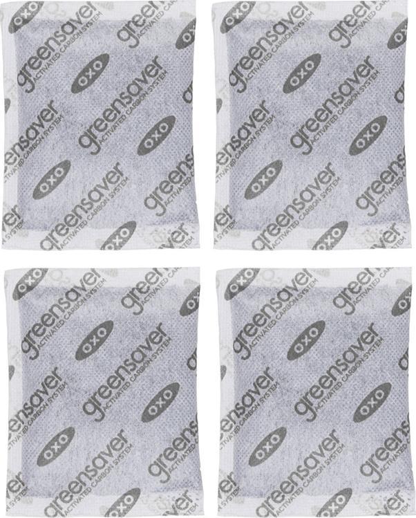 OXO - Pack of 4 Greensaver Carbon Filter Refills - 11145300G