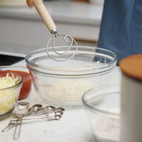 Old Stone Pizza Kitchen - 11.5" Dough Whisk with Beech Handle - DW115