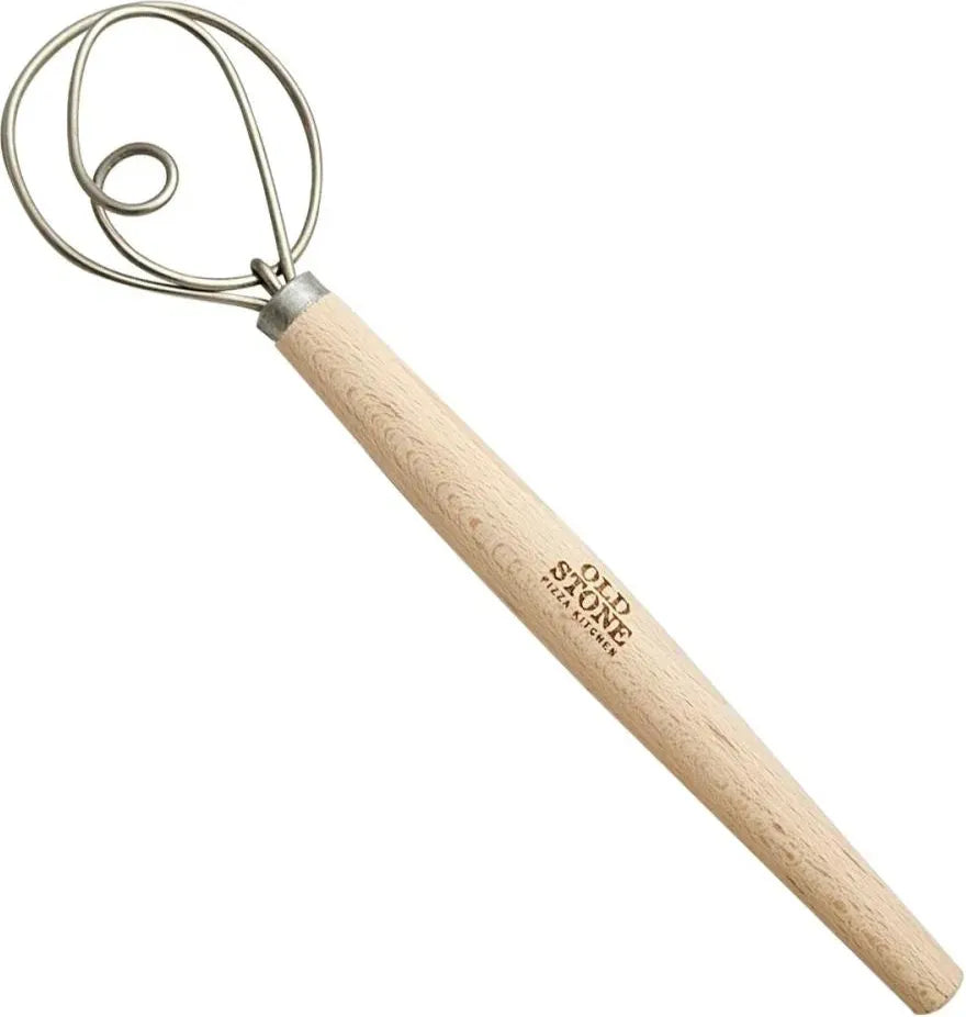 Old Stone Pizza Kitchen - 11.5" Dough Whisk with Beech Handle - DW115