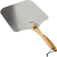 Old Stone Pizza Kitchen - 14" x 16" Aluminum Pizza Peel with Collapsible Wooden Handle - KCH-08436