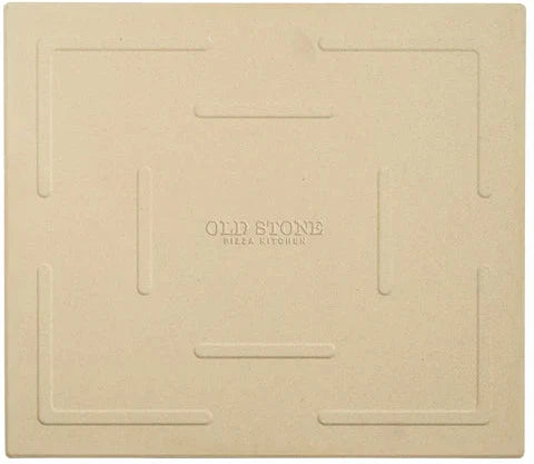Old Stone Pizza Kitchen - 14" x 16" Beige Cordierite Rectangle Pizza Stone - KCH-09011