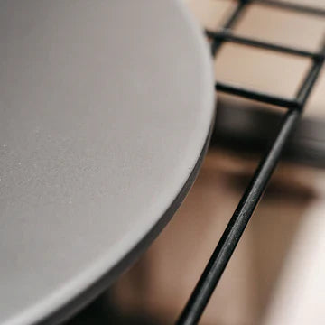 Old Stone Pizza Kitchen - 16" Grey Glazed Round Pizza Stone - GPS16-G