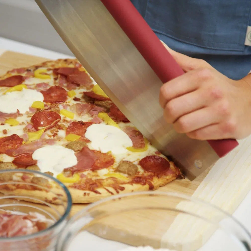 Old Stone Pizza Kitchen - 18" Pizza Rocker with Comfort Grip Handle - PR18-R