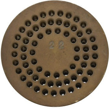 Omcan - 0.098" x 0.098" Quadri Pasta Die Spaghetti - 13335