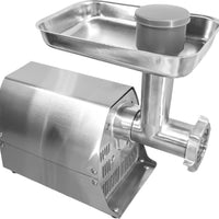 Omcan - 0.4 HP #8 Economic Light-Duty Stainless Steel Meat Grinder - 47777