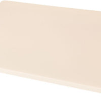 Omcan - 0.5" Beige Polyethylene Customised Cutting Board, Pack of 10 - 20361