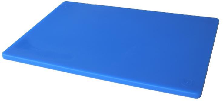 Omcan - 0.5" Blue Polyethylene Customised Cutting Board, Pack of 6 - 20362