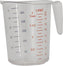 Omcan - 0.53 QT Clear Polycarbonate Measuring Cup (500 ml), Pack of 30 - 80571