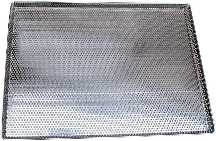 Omcan - 0.8 mm Thickness Perforated Stainless Steel Tray, Pack of 2 - 44577