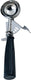 Omcan - 1 Oz Black Ice Cream Scoop, Pack of 10 - 34847