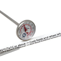Omcan - 1" Pocket Test Thermometer Built-In Clip On The Protective Sleeve, Pack of 25 - 47200