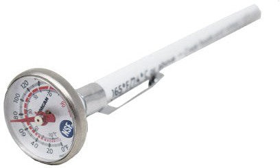 Omcan - 1" Pocket Test Thermometer Built-In Clip On The Protective Sleeve, Pack of 30 - 47200