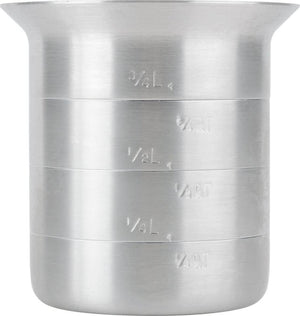 Omcan - 1 QT Aluminum Liquid Measure (950 ml), 20/cs - 80401