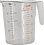 Omcan - 1 QT Clear Polycarbonate Measuring Cup (1000 ml), Pack of 20 - 80572