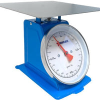 Omcan - 1 kg Dial Spring Scale with Stainless Steel Platform, Pack of 6 - 46752