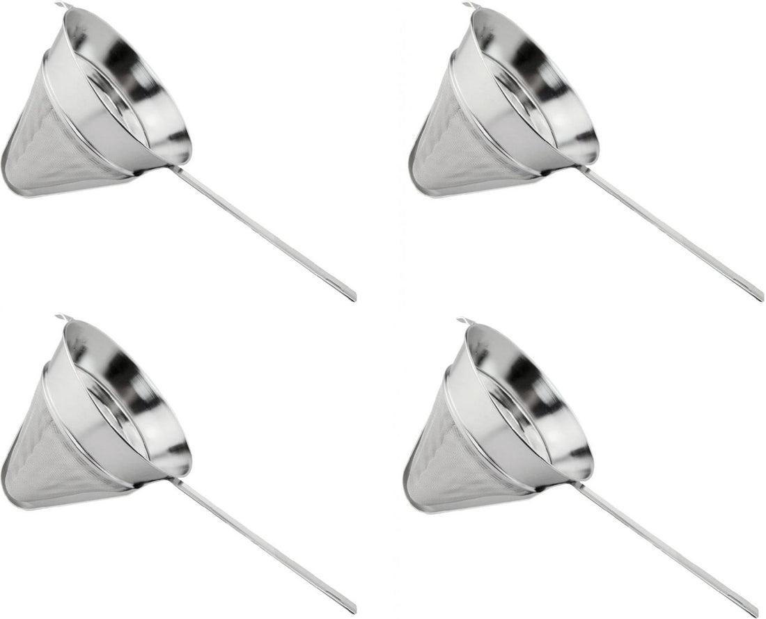 Omcan - 10” 40 Mesh Bouillon Strainer, Pack of 2 - 80121