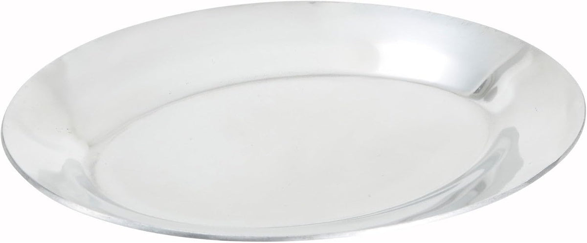 Omcan - 10" Aluminum Sizzling Platter (254 mm), Pack of 10 - 80086