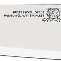 Omcan - 10" Black Handle Greban Medium Blade Cook Knife, Pack of 10 - 12074