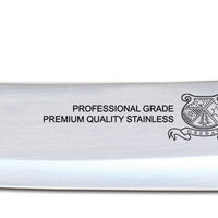 Omcan - 10” Breaking Knife with Blue Polypropylene Handle, Pack of 10 - 12344