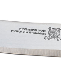 Omcan - 10” Butcher Steak Knife with Black Polypropylene Handle, Pack of 10 - 12198
