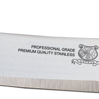 Omcan - 10” Butcher Steak Knife with Blue Polypropylene Handle, Pack of 10 - 12211