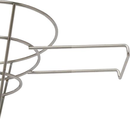 Omcan - 10" Fryer Oil Cone Filter Holder (254 mm), Pack of 20 - 80386