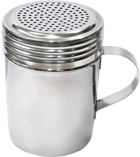 Omcan - 10 Oz Stainless Steel Dredger with Handle, Pack of 40 - 80742