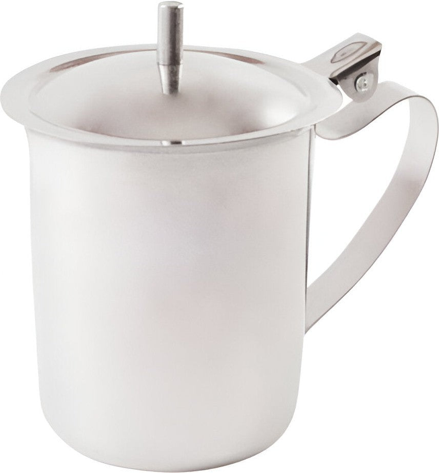 Omcan - 10 Oz Stainless Steel Server with Knob, Pack of 50 - 80820