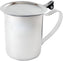 Omcan - 10 Oz Stainless Steel Server with Stackable Cover, Pack of 30 - 80819