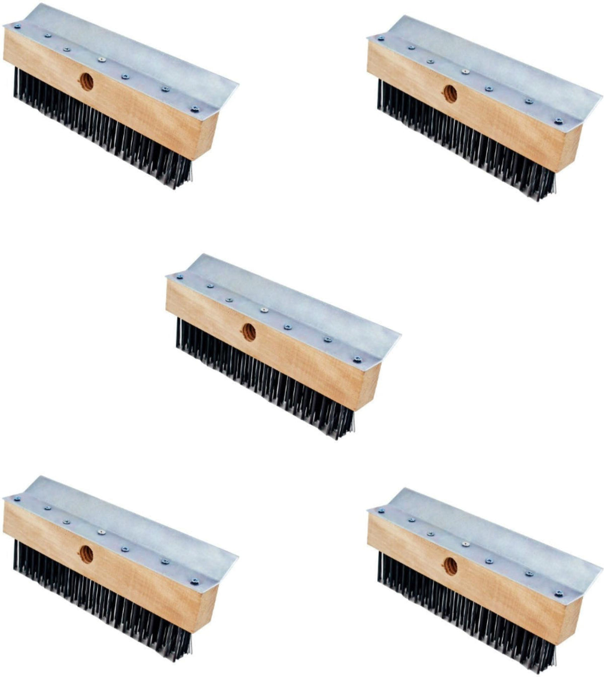 Omcan - 10" Pizza Oven Brush, Pack of 10 - 80944
