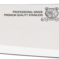 Omcan - 10" Red Handle Greban Medium Blade Cook Knife, Pack of 10 - 12117