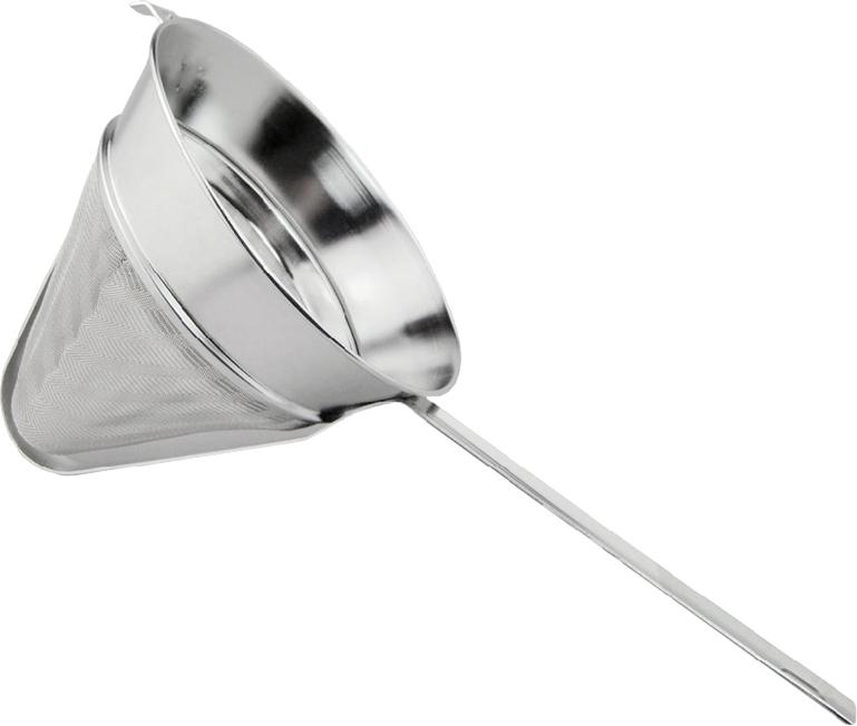 Omcan - 10” Reinforced 40 Mesh Bouillon Strainer, Pack of 2 - 80122