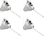 Omcan - 10” Reinforced 40 Mesh Bouillon Strainer, Pack of 2 - 80122