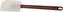 Omcan - 10” Silicone Head Spatula with Red Handle (25.4 cm), Pack of 40 - 40572