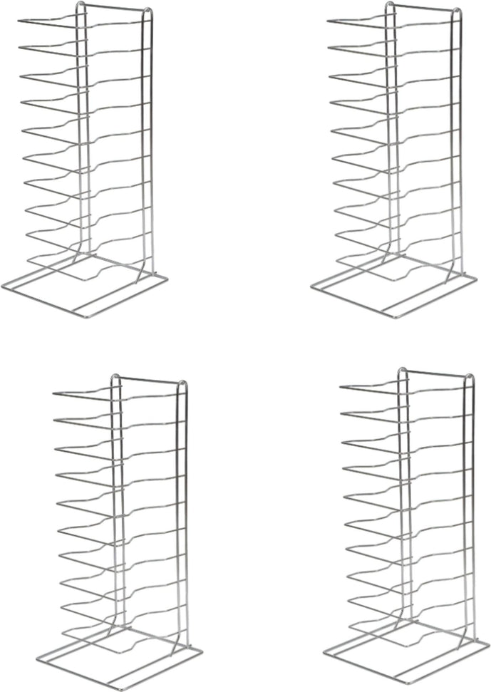 Omcan - 10 Slot Pizza Pan Rack, Pack of 4 - 81118