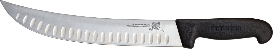 Omcan - 10" Steak Knife with G-Edge, Pack of 10 - 12176