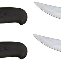 Omcan - 10” Victoria USA Breaking Knife with Black Super Fiber Handle, Pack of 4 - 16857