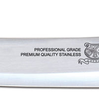 Omcan - 10” Victoria USA Breaking Knife with Green Super Fiber Handle, Pack of 4 - 23895