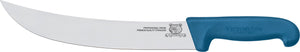 Omcan - 10” Victoria USA Steak Knife with Blue Super Fiber Handle, 4/cs - 23882