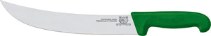 Omcan - 10” Victoria USA Steak Knife with Green Super Fiber Handle, 4/cs - 23883