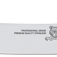 Omcan - 10” Victoria USA Steak Knife with Red Super Fiber Handle, Pack of 3 - 23884