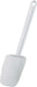 Omcan - 10” White Rubber Spoonula with Plastic Handle, Pack of 50  - 80027