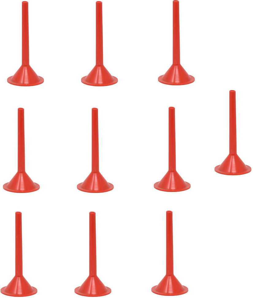 Omcan - 10 mm Plastic Spout for #22 Meat Grinder, Pack of 10 - 10017