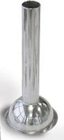 Omcan - 10 mm Stainless Steel Spout for # 12 Meat Grinder, Pack of 2 - 10011