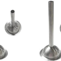 Omcan - 10 mm Stainless Steel Spout for # 12 Meat Grinder, Pack of 2 - 10011