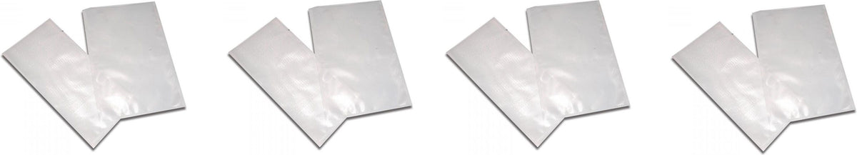 Omcan - 10" x 13.75" Embossed Vacuum Sealer Bags, Pack of 300 - 21470